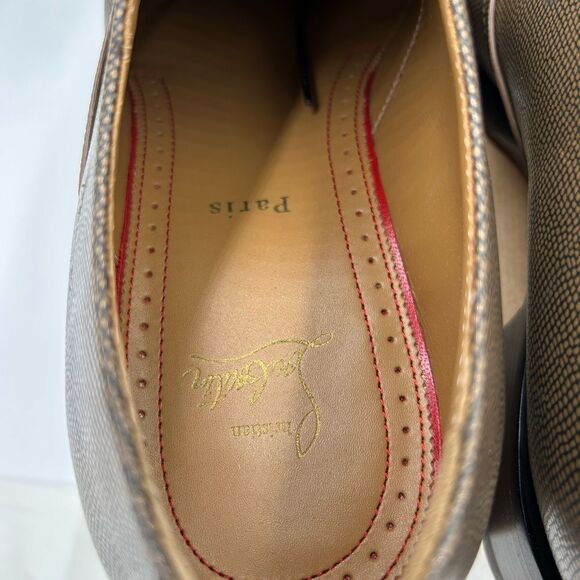 Men's Christian Louboutin boabi calf  Leather, Oxford, size 43 made in Italy - Picture 10 of 10